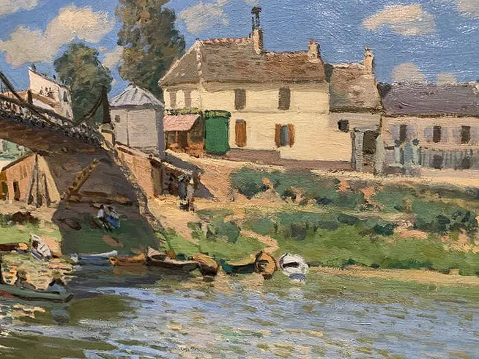 Alfred Sisley, Le Pont de Villeneuve-la-Garenne (2)