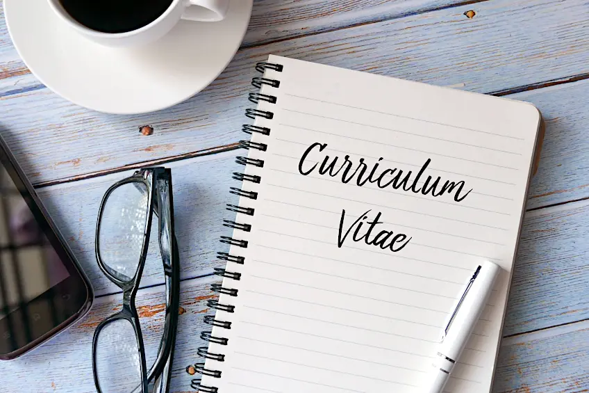 Processus de rédaction de CV d'artiste