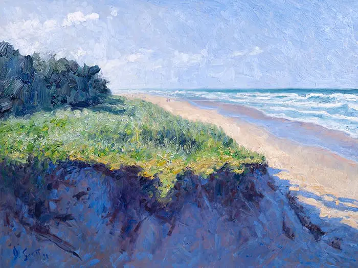 Dan Scott, Gold Coast, Dune de sable, 2021