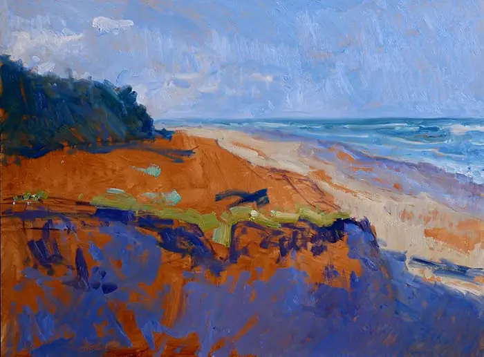 Dan Scott, Gold Coast, Sand Dune, 2021 WIP (8)