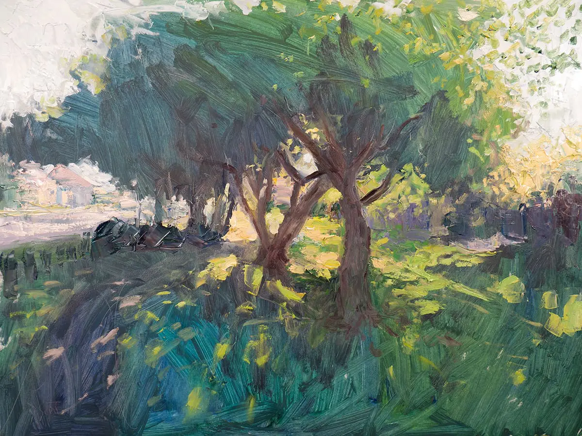 Dan Scott, Gumdale, Lumière tachetée, 2021 Dan Scott, Gumdale, Lumière tachetée, 2021