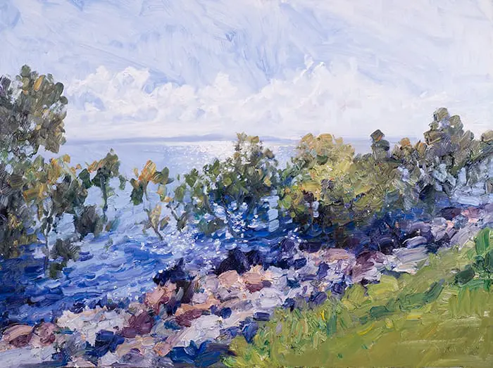 Dan Scott, Wellington Point, Lumière scintillante, 2021