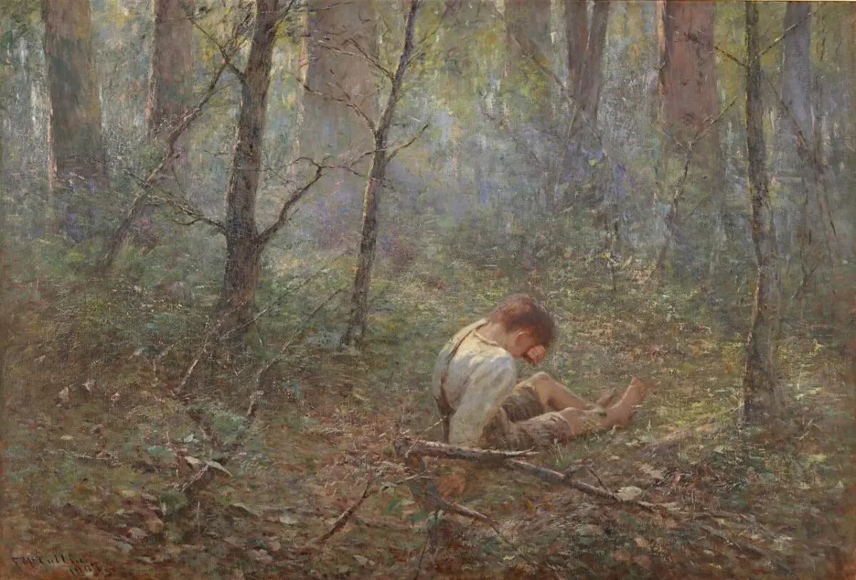 Frederick McCubbin, Perdu, 1907