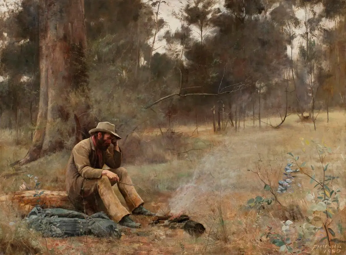 Frederick Mccubbin, Pas de chance, 1889