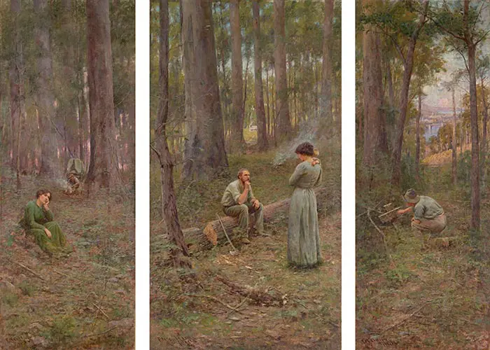 Frederick McCubbin, Le Pionnier, 1904