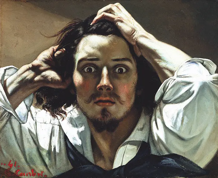 Gustave Courbet, Le Désespéré, vers 1844