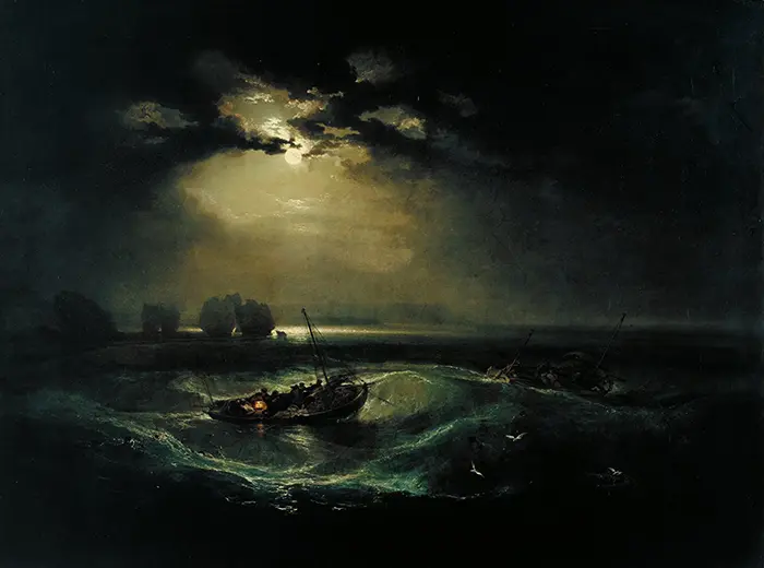 JMW Turner, Pêcheurs en mer, 1796