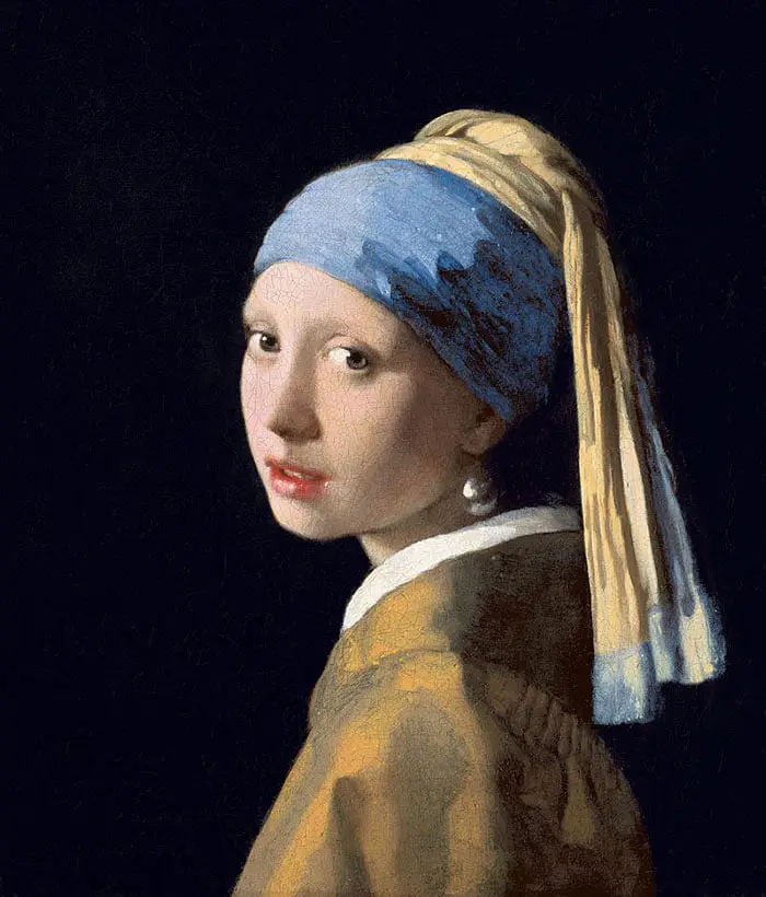 Johannes Vermeer, Jeune fille à la perle, 1665