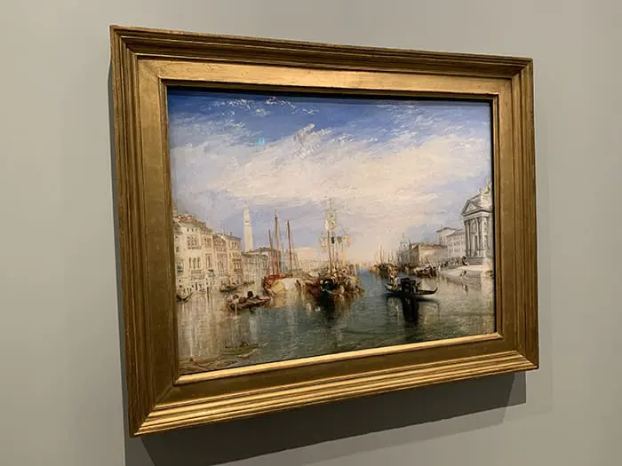 Joseph Mallord William Turner, Venise, depuis le porche de Madonna Della Salute, vers 1835