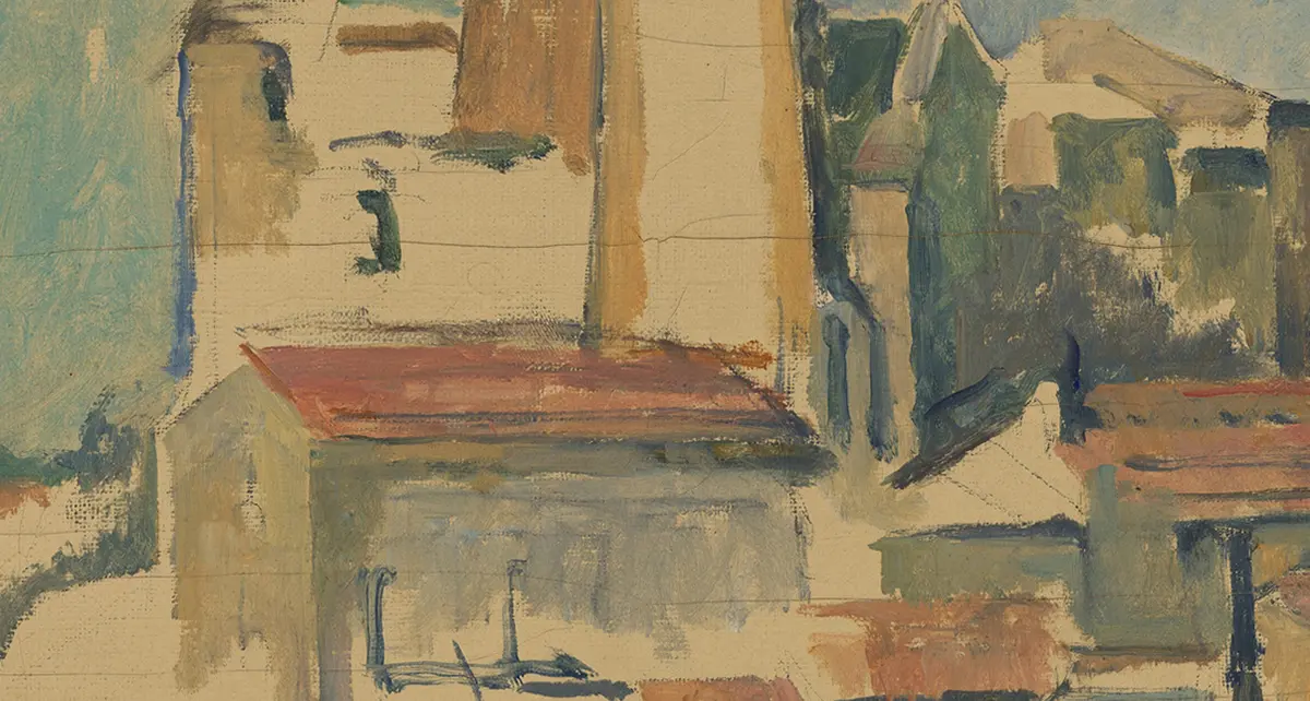 Paul Cézanne, Gardanne, recadrée (gros plan 5) Paul Cézanne, Gardanne, recadrée (gros plan 5)