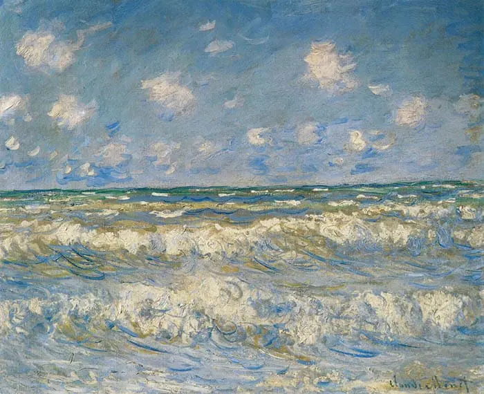 Claude Monet, Mer orageuse, 1884