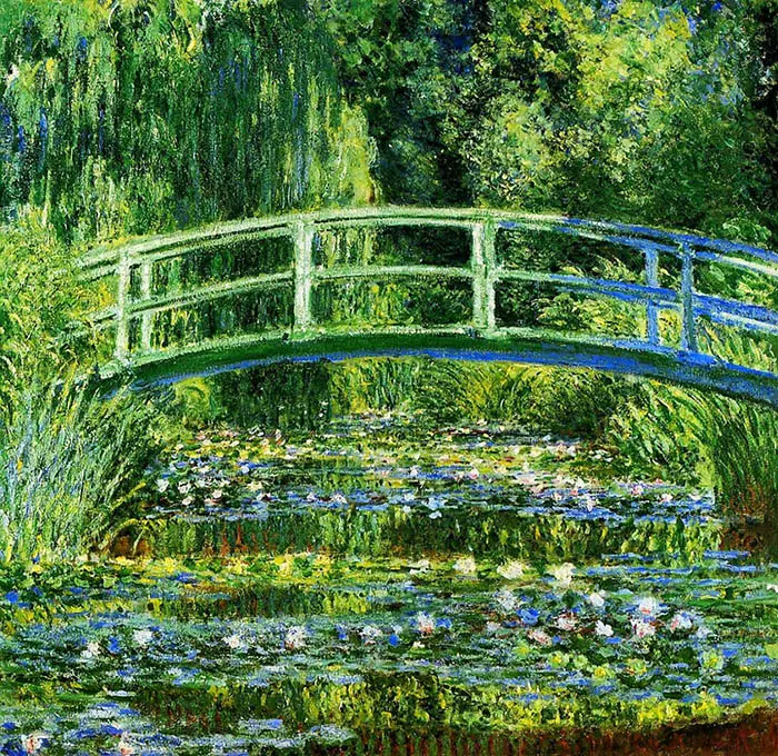 Claude Monet, Le pont japonais (L'étang aux nénuphars), 1899