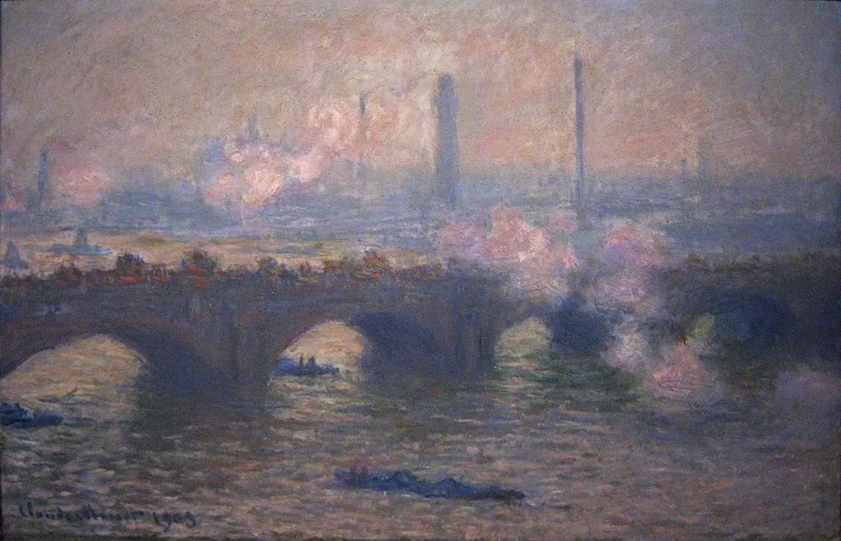 Claude Monet, Pont de Waterloo, Jour Gris, 1903