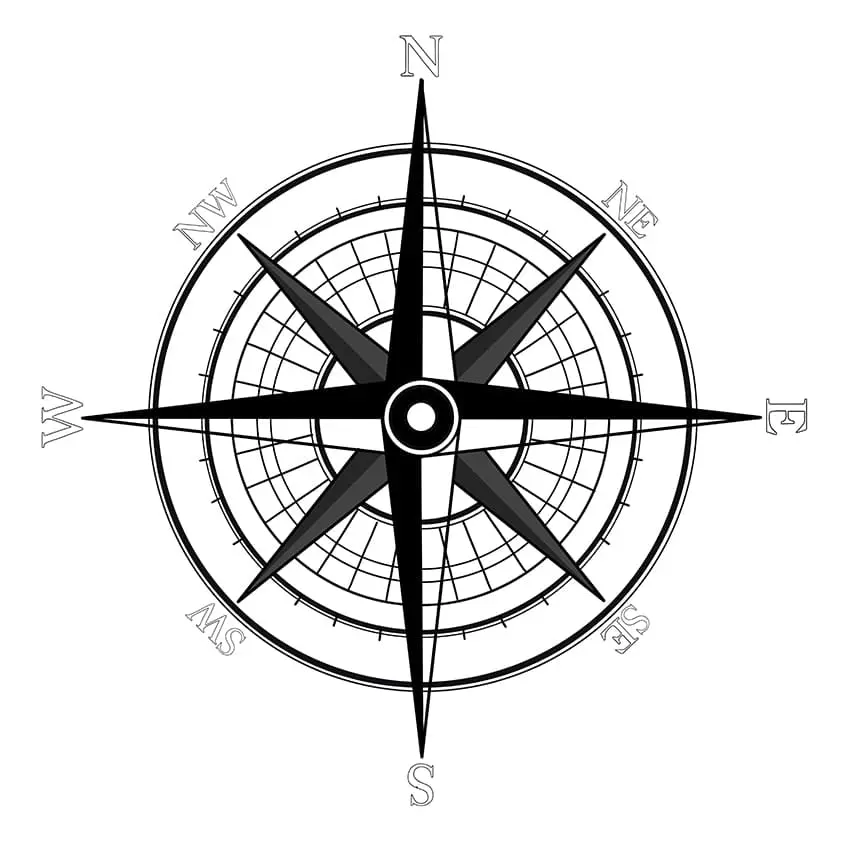 Boussole Dessin 7