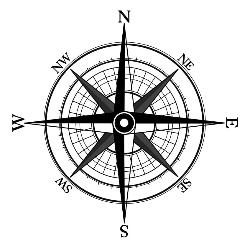 Boussole Dessin 8