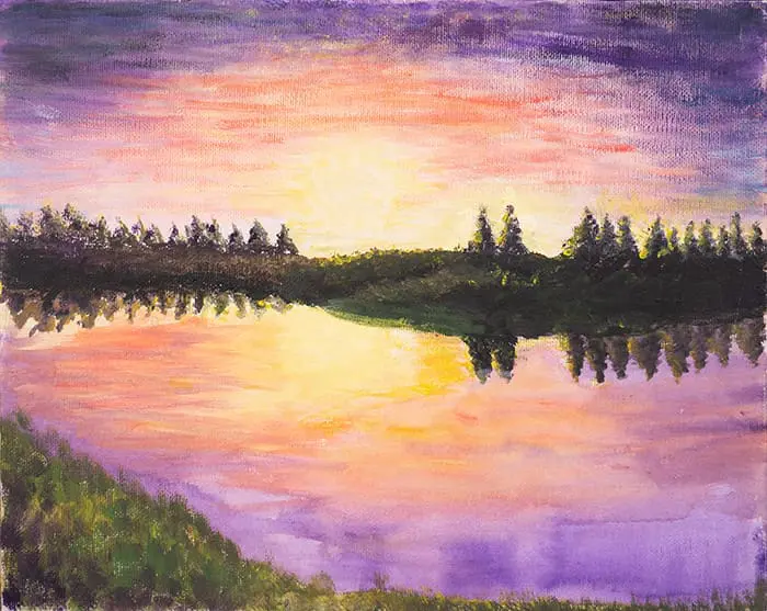 Dan Scott, Peinture d'enfance (1)