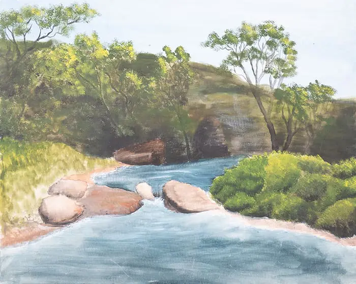 Dan Scott, Peinture d'enfance (11)