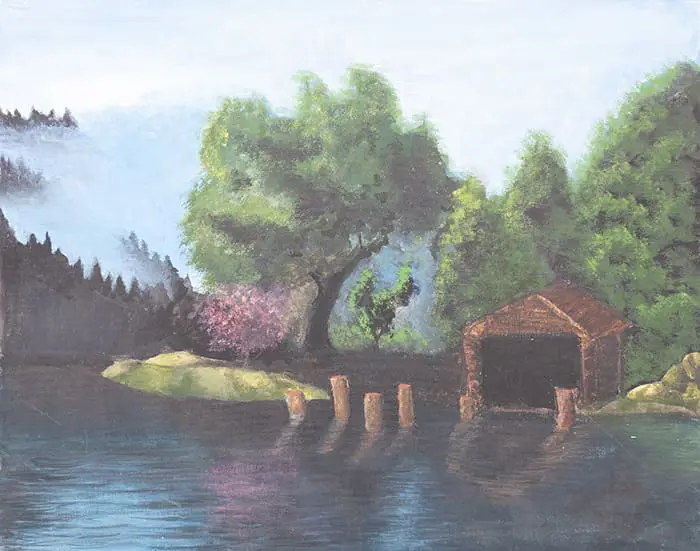 Dan Scott, peinture d'enfance (14)