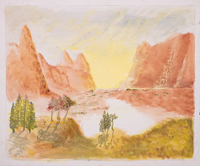 Dan Scott, Peinture d'enfance (5)