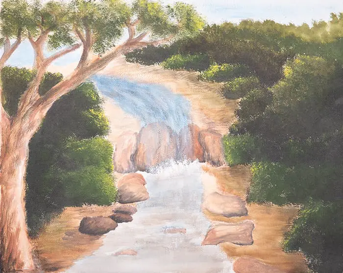 Dan Scott, Peinture d'enfance (6)