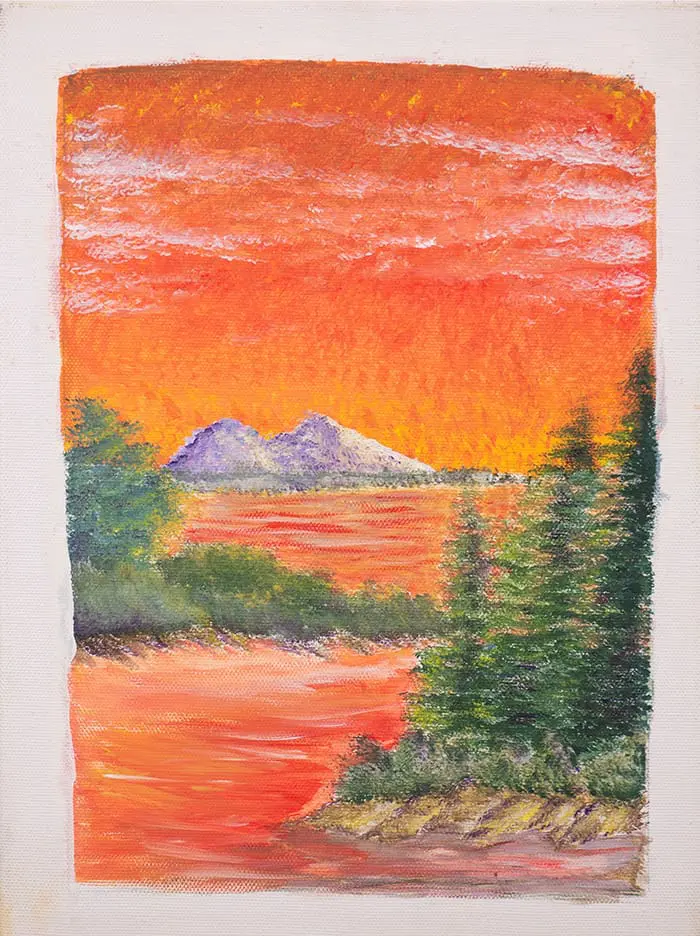 Dan Scott, Peinture d'enfance (7)