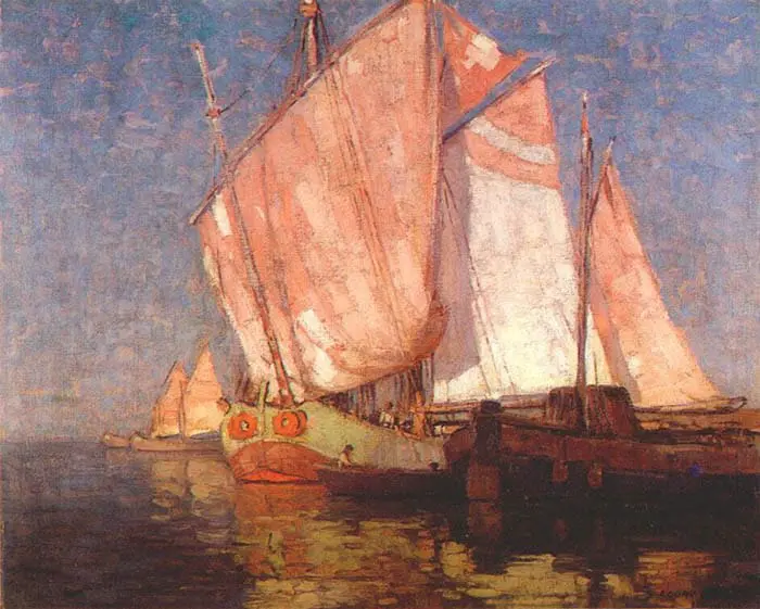 Edgar Alwin Payne, Adriatic Cargo Boats