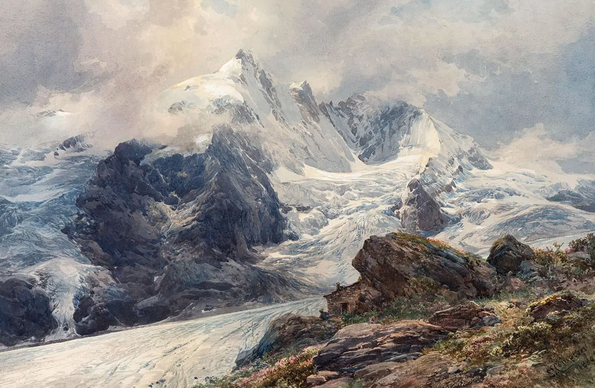 Edward Théodore Compton, Le Grossglockner, 1880