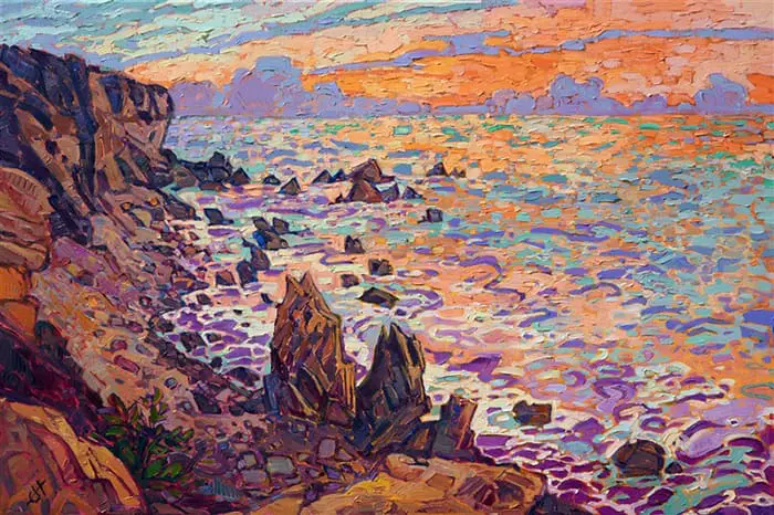 Erin Hanson, Sorbet côtier, 2019