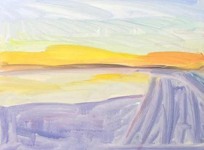 Dan Scott, Île Fraser, High Key, 2020 (Progrès 1)