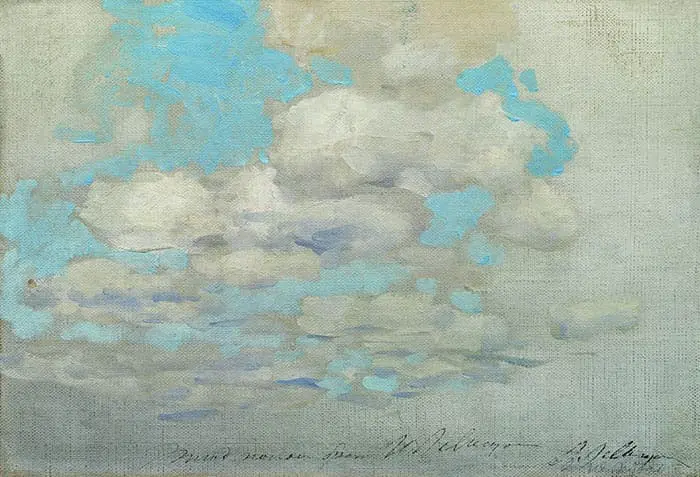 Isaac Lévitan, Nuages, 1895