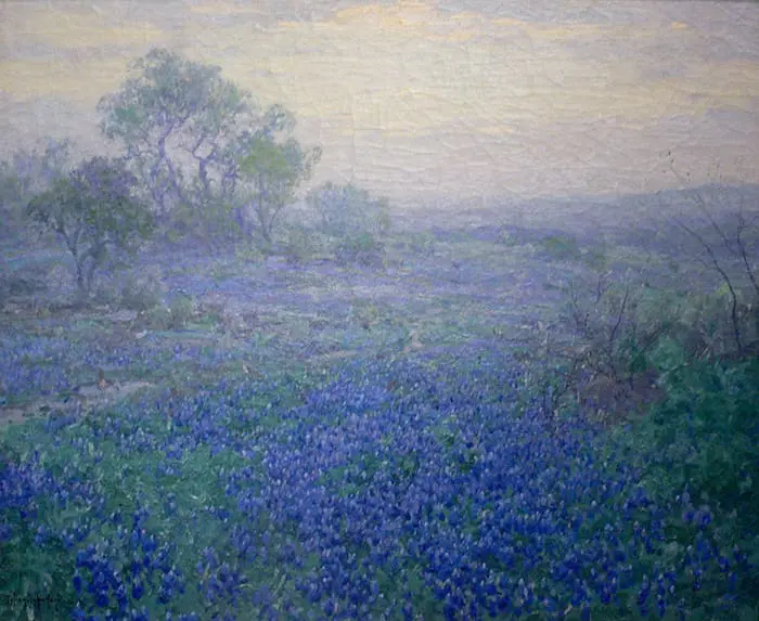 Julian Onderdonk, Un jour nuageux Bluebonnets, 1918