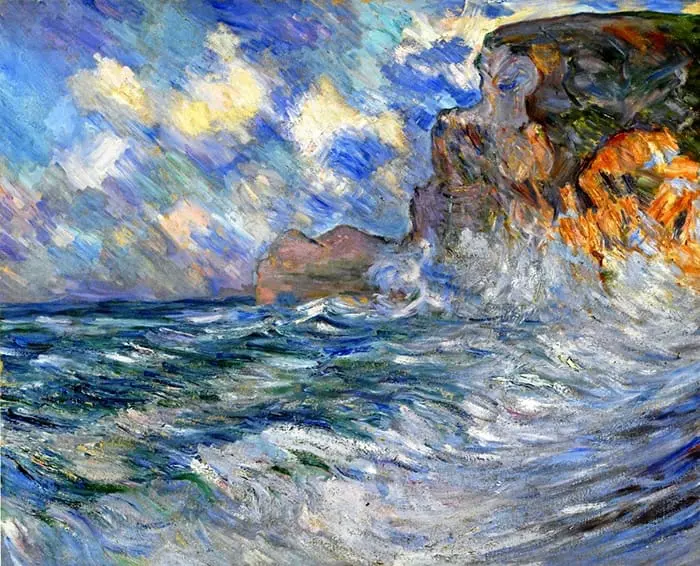 Lilla Cabot Perry, Falaises d'Etretat