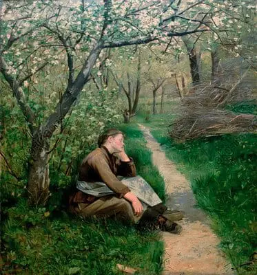 Marie Bashkirtseff, Printemps, vers 1884