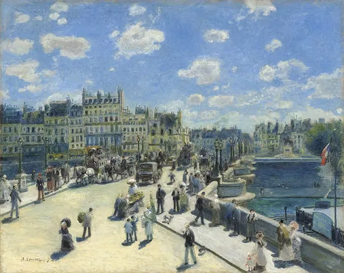 Pierre Auguste Renoir, Pont-Neuf, 1872