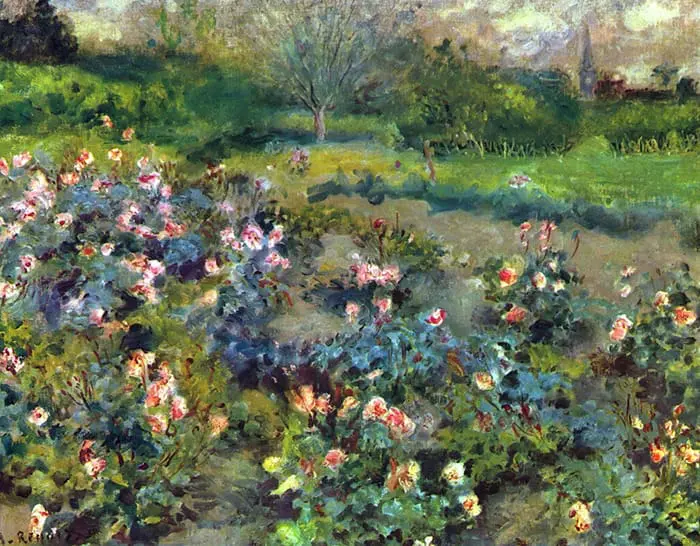 Pierre-Auguste Renoir, Roseraie, 1873