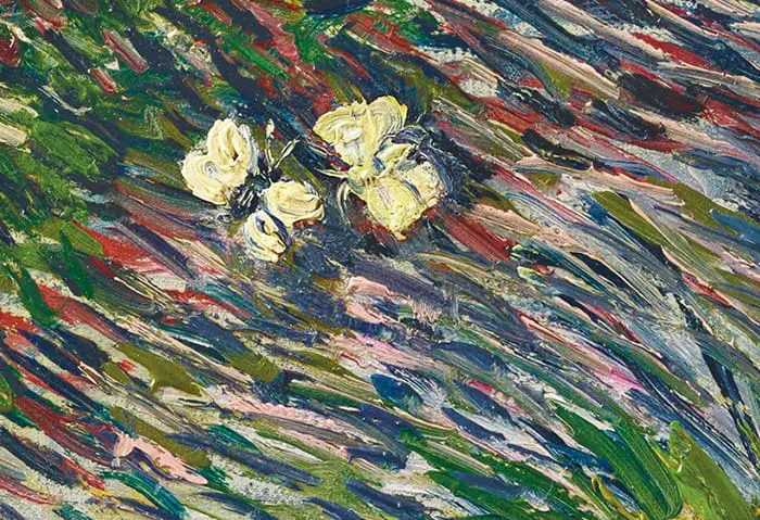 Vincent van Gogh, Pièce de jardin aux papillons, 1887 (Papillons blancs 2)