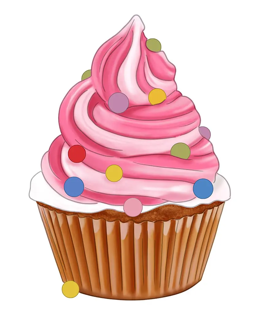 dessin de petit gâteau 13