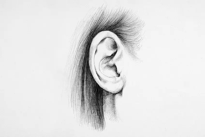 comment dessiner une oreille