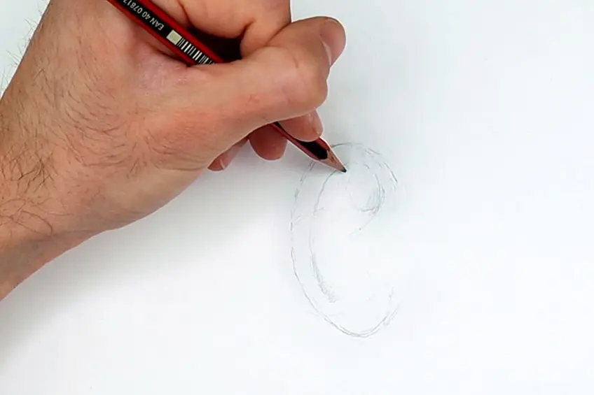 dessin oreille humaine 02