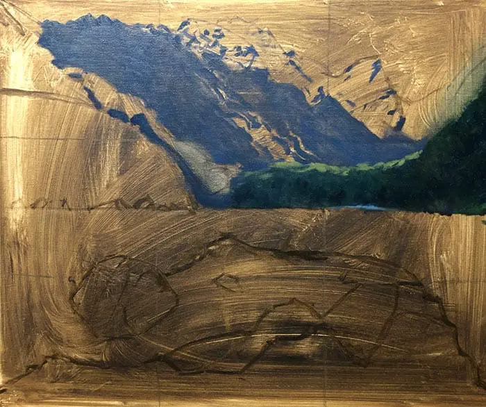 3. Peinture de grille