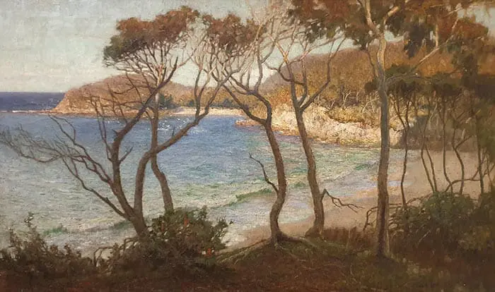 Albert Hanson, Plages du Pacifique, 1898 Albert Hanson, Plages du Pacifique, 1898