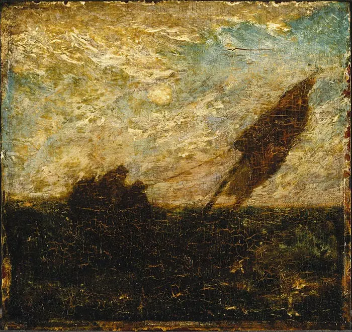 Albert Pinkham Ryder, Le gaspillage des eaux est leur domaine Albert Pinkham Ryder, Le gaspillage des eaux est leur domaine