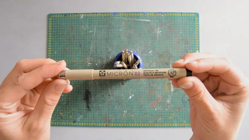 Matériel de dessin de requin facile