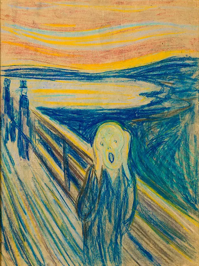 Edvard Munch, Le Cri, 1893 (Pastel)