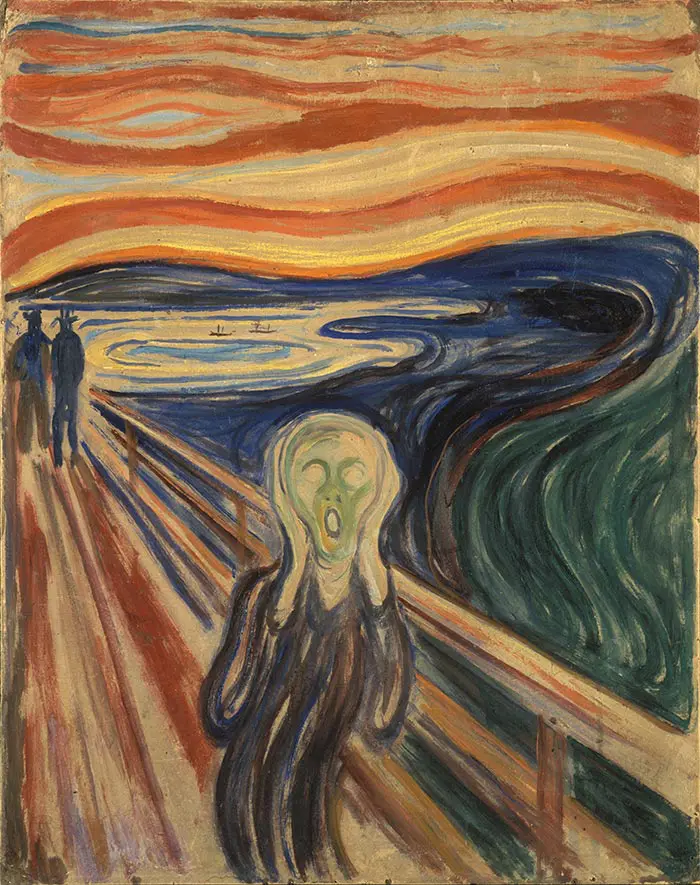 Edvard Munch, Le Cri, 1910 (Tempera)