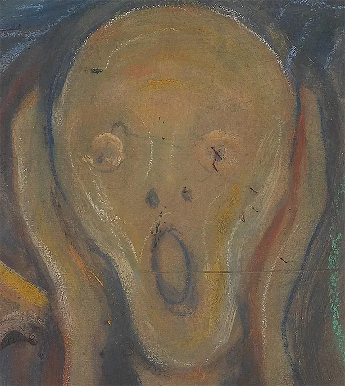 Edvard Munch, Le Cri, 1893 (Détail 2)