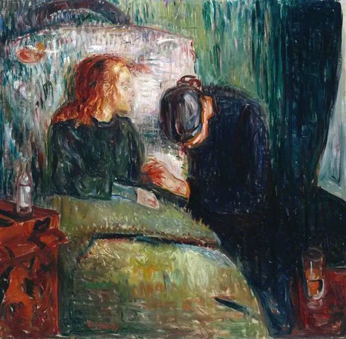 Edvard Munch, L'enfant malade (Det Syke Barn), 1885