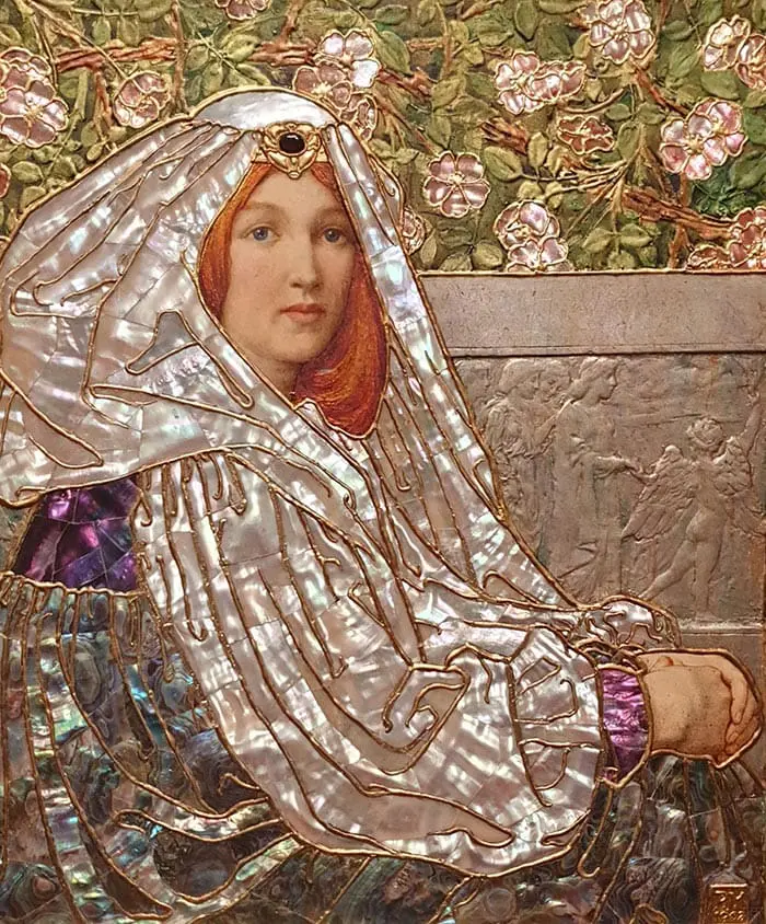 Frank Pickford Marriott, L'amour dans ses yeux joue, 1902