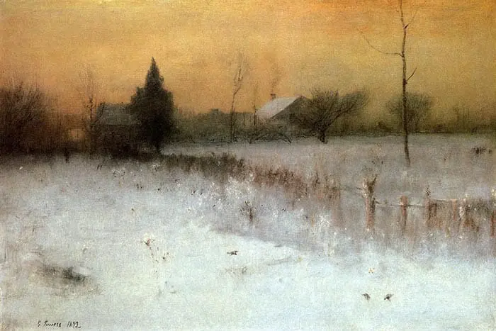 George Inness, Maison à Montclair, 1892