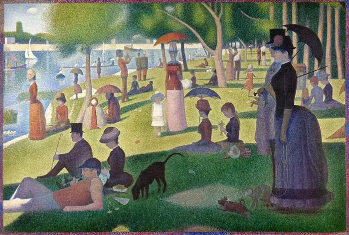 Georges Seurat, Un dimanche sur la Grande Jatte, 1884